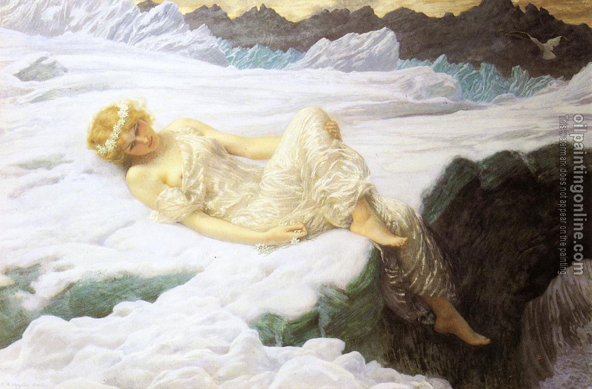 Edward Robert Hughes - Heart of snow